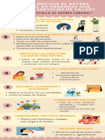 Crema y Rosa Claro Mascota Proceso Infografía