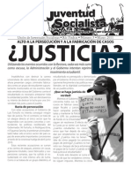 ¿Justicia?, Boletín #3, Marzo 2011