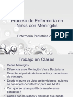 Cuidados de Enfermeria en Niños Con Meningitis