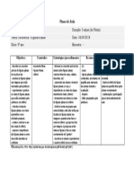 Plano de Aula Libras