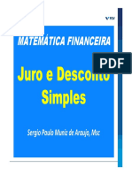 Slides Mat Fin  - MBA FGV - 1 e 2 - JURO E DESCONTO SIMPLES  - FEV 21 - Rev 37 [Modo de Compatibilidade]