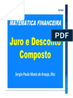 Slides Mat Fin - MBA FGV - 3 e 4 - JURO E DESCONTO COMPOSTO - FEV 21 - Rev 37 (Modo de Compatibilidade)