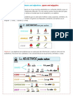 Adjetivo - Sustantivo