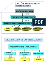 La obligación tributaria: concepto, sujetos y extinción