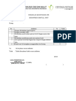 Form Monitoring Dental Unit