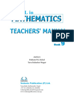 Vedanta Excel in Mathematics Teachers' Manual - 9 Final