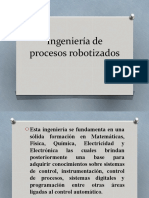 Ingenieria de procesos robotizados