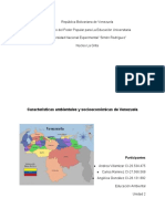 Características ambientales y zonas de vida en Venezuela