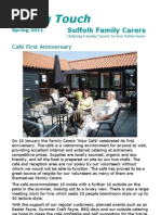 Download Caring Touch Newletter Spring 2011 by Suffolk Family Carers  SN51264619 doc pdf