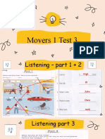 Movers 2 Test 1