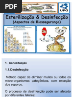 Esterilização e Desinfecção 