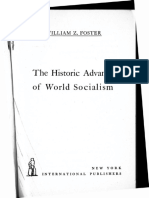 Historic Advance of World Socialism WILLIAM Z. FOSTER