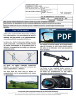 Formación de imágenes a través de lentes convergentes y divergentes