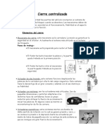 Cierre Centralizado