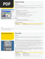 CNC Customization Fanuc Picture: Features