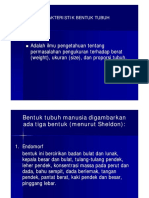 Mata Kuliah Biomekanika or 8. Karakteristik Bentuk Tubuh