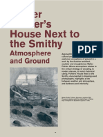 Walter Pichler's House Next To The Smithy: Atmosphere and Ground