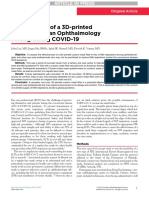 Liu 2021 Effectiveness of A 3d-Printed Mask Fitter in An Ophthalmology Setting During COVID-19