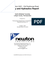 SR309-NW1 Hydraulic Report