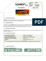 FT - Acarex SC