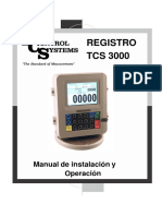 VERSION PRELIMINAR - TCS 3000 Operacion SYSTEM MENU Final Espanol