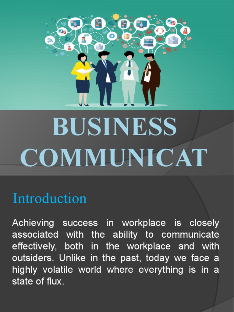 BUSINESS COMMUNICATION 03 Nov | PDF | Communication | Human Communication