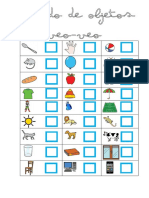 Listado de Pictogramas Veo Veo