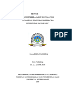 Resume Evaluasi Pembelajaran Matematika: "Kemampuan Komunikasi Matematika, Representasi Dan Disposisi"