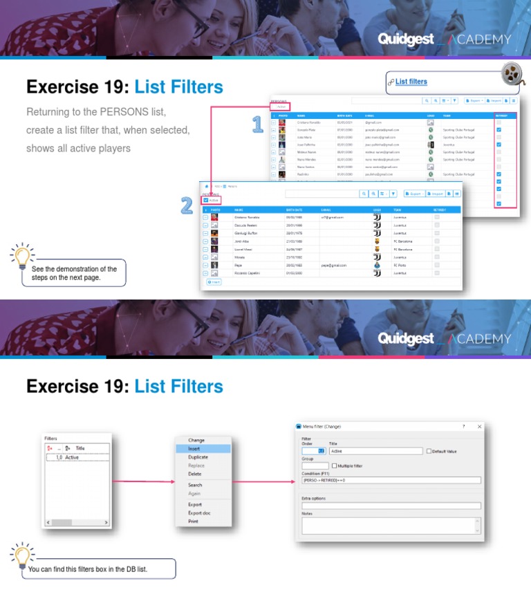 6.4.exercise19 ListFilters | PDF | Computers