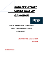 A Feasibility Study of Cargo Hub at Gawadar