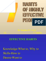 HL 7 Habits: by Stephen R. Covey