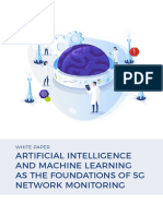 AI and ML As The Foundations of 5G Network Monitoring (White Paper)