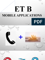 Set B: Mobile Applications