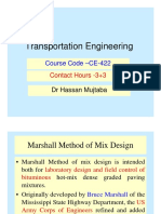 Marshall Method of Mix Design (Compatibility Mode)