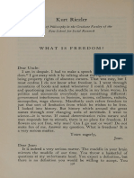 Kurt Riezler - ''What Is Freedom'' (1940.ocr)