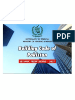 Building Code of Pakistan With Seismic Provision