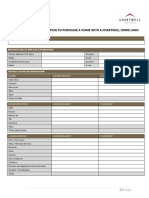 Chartwell Home Loan Budget Form