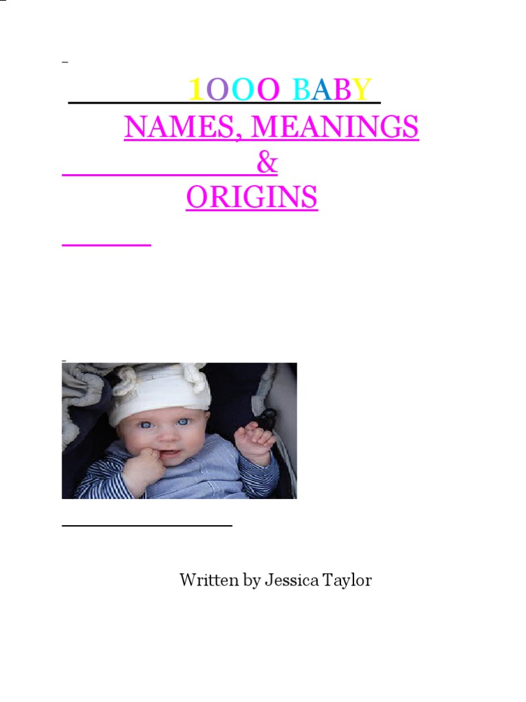 10000 baby names pdf free download