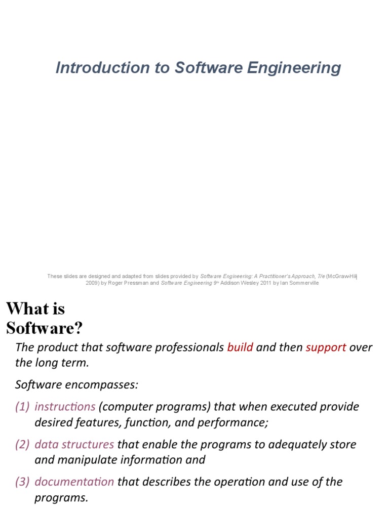 Introduction To Software Engineering | PDF | Software Prototyping ...