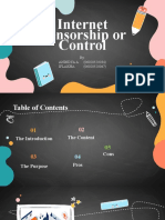 Internet Censorship or Control: By: ANINDYA A. (06020520034) Iflakha (06020520047)