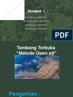 Metode Open Pit Kelompok 1