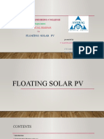 Floating Solar PV: Components, Advantages & Installation Places