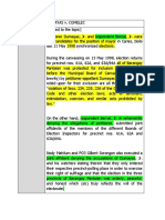 COMELEC Ruling on Election Returns (38