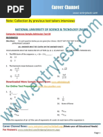 Nust Computer Science Sample Paper 04