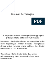 (NEW 2019) PPT 7 - Jaminan Perorangan