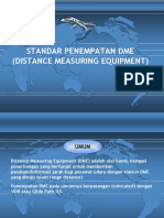 Standar Penempatan Dme (Distance Measuring Equipment)