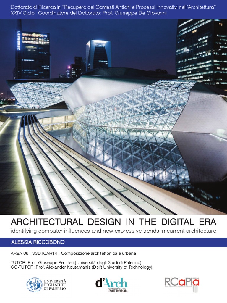 Architectural Design in The Digital Era Riccobono | PDF | Design | Thesis