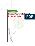 Superpower Interest in South Asia