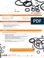 Fiche Technique - Joints Toriques EP851