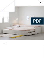 SLÄKT Estr cama ccama-gavet+arrumação, branco, 90x200 cm - IKEA